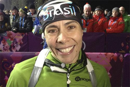 Jaqueline Mourão iniciou a participação brasileira nos Jogos Olímpicos de Inverno Sochi / Foto: Esporte Alternativo